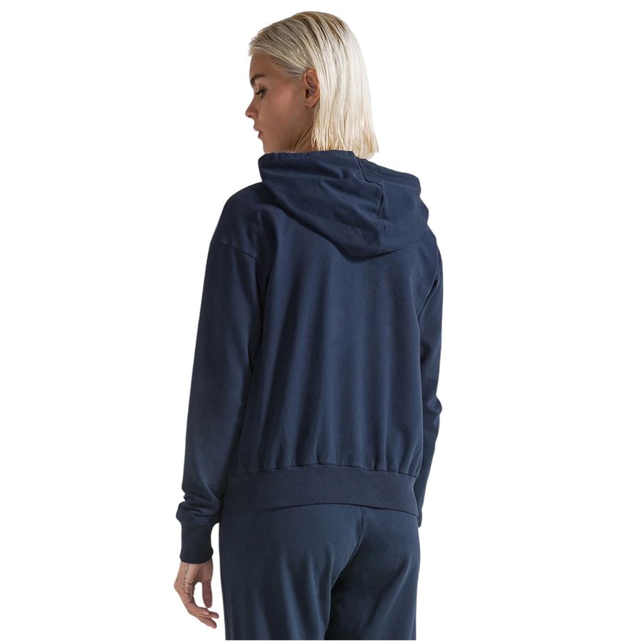 Felpa da donna Comoda Con Zip E Cappuccio Deha | A0053126525